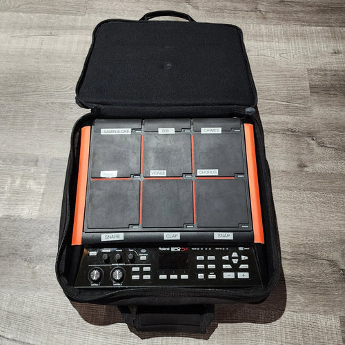 Used Roland SPD-SX Sampling Percussion Pad w/Carry Bag