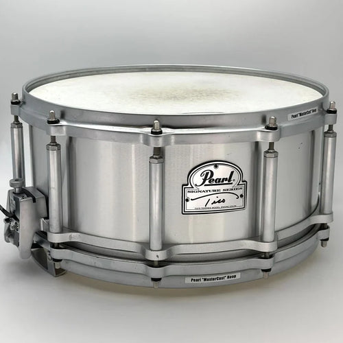 Used Pearl Tico Tores Signature Free Floater Snare Drum 14x6.5 - Very Good