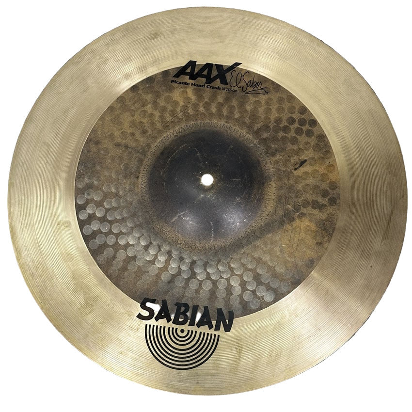 Used Sabian AAX Picante Crash Cymbal 18" - Very Good