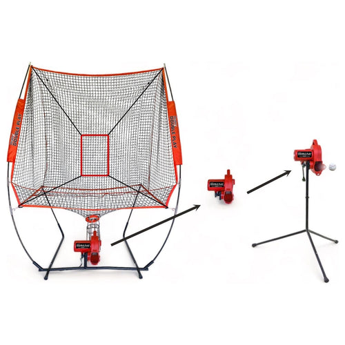 Heater Double Play DP249 2-in-1 Pitch Back and Pitching Machine