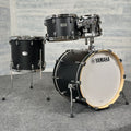 Used Yamaha Tour Custom Maple 4pc Drum Set w/20BD Licorice Satin