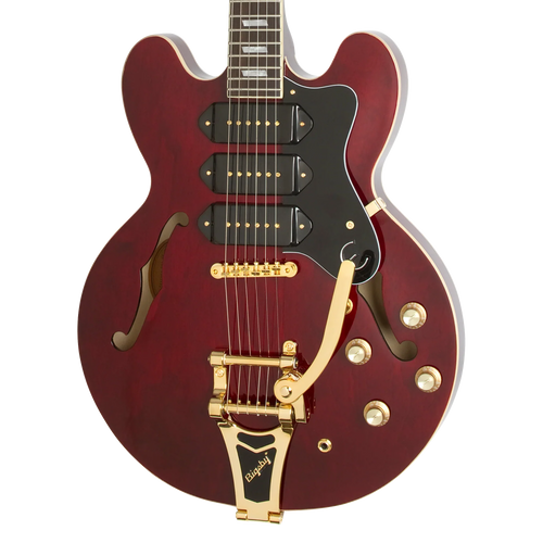 Epiphone Riviera Custom P93, Wine Red, Limited Edition