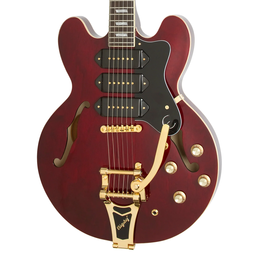 Epiphone Riviera Custom P93, Wine Red, Limited Edition