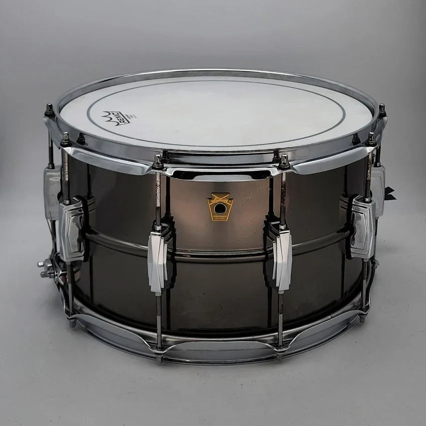 Used Ludwig Black Beauty Snare Drum 14x8 - Good
