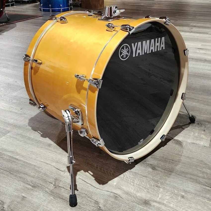 Used Yamaha Stage Custom Birch Bass Drum 22x17 Natural Wood