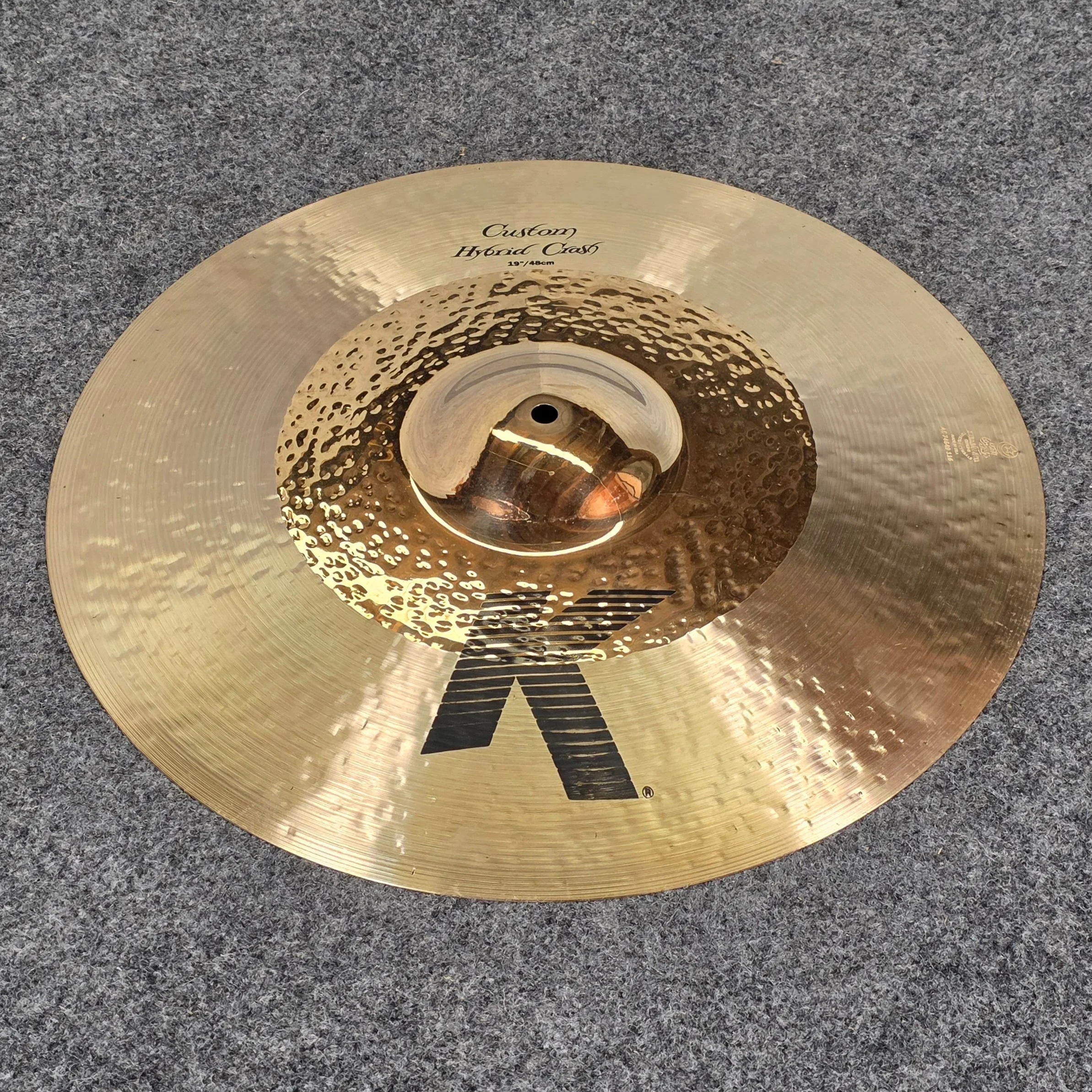 Used Zildjian K Custom Hybrid Crash Cymbal 19" - Very Good