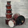 Used Tama Starclassic Performer 7pc Birch Drum Set Walnut MIJ - Very Good