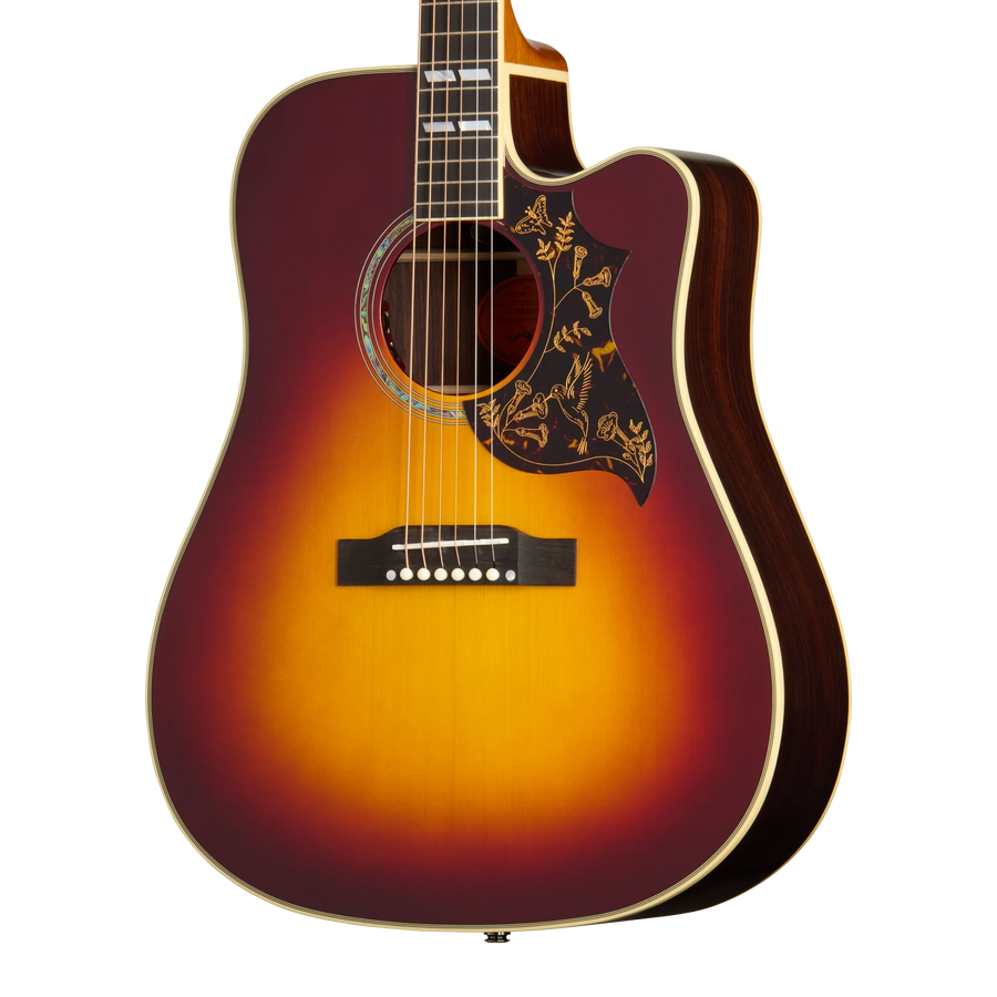 Epiphone IGC Hummingbird Deluxe EC, Autumn Burst