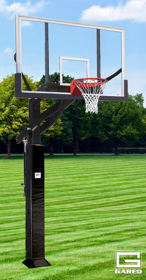Gared All Pro Jam Direct Mount Basketball System Black