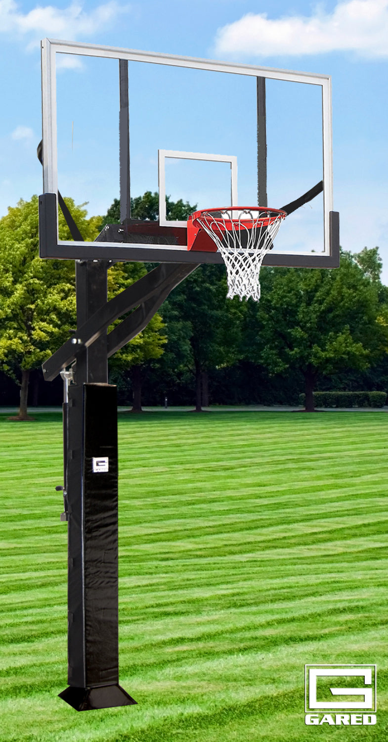 Gared All Pro Jam Direct Mount Basketball System Black