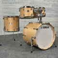 Used Yamaha Tour Custom Maple 4pc Drum Set w/20BD Butterscotch Satin