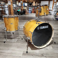 Used Yamaha Stage Custom Birch 3pc Drum Set Natural Wood - Very Good