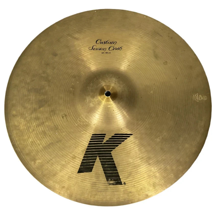 Used Zildjian K Session Crash Cymbal 18" - Good