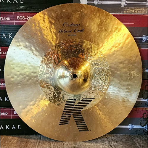Used Zildjian K Custom Hybrid Crash Cymbal 17"
