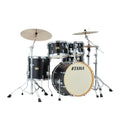 Tama SLP Fat Spruce 5pc Drum Set Satin Charcoal Black