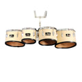 Used Pearl Marching Percussion Quad Tenor Drums w/Carrier - Fair