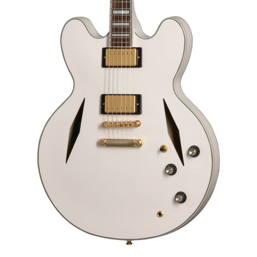 Epiphone Emily Wolfe "White Wolfe" Sheraton, Aged Bone White