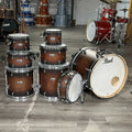 Used Pearl Decade Maple 8pc Drum Set Satin Brown Burst - Very Good