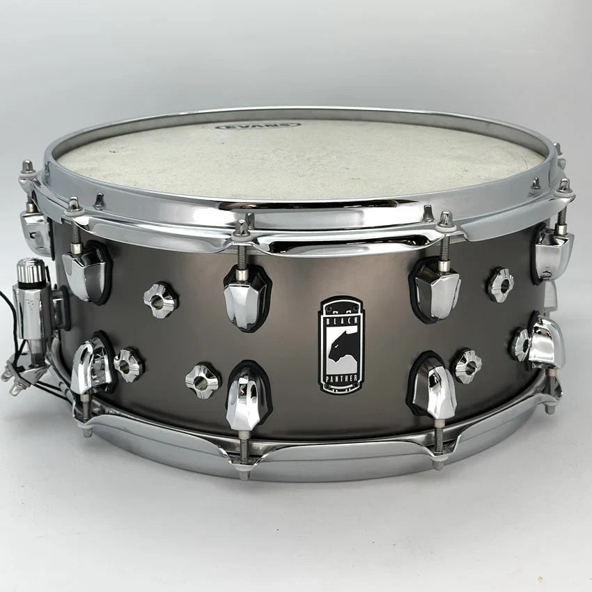 Used Mapex Wraith Brass Snare Drum 14x6 Satin Black - Good