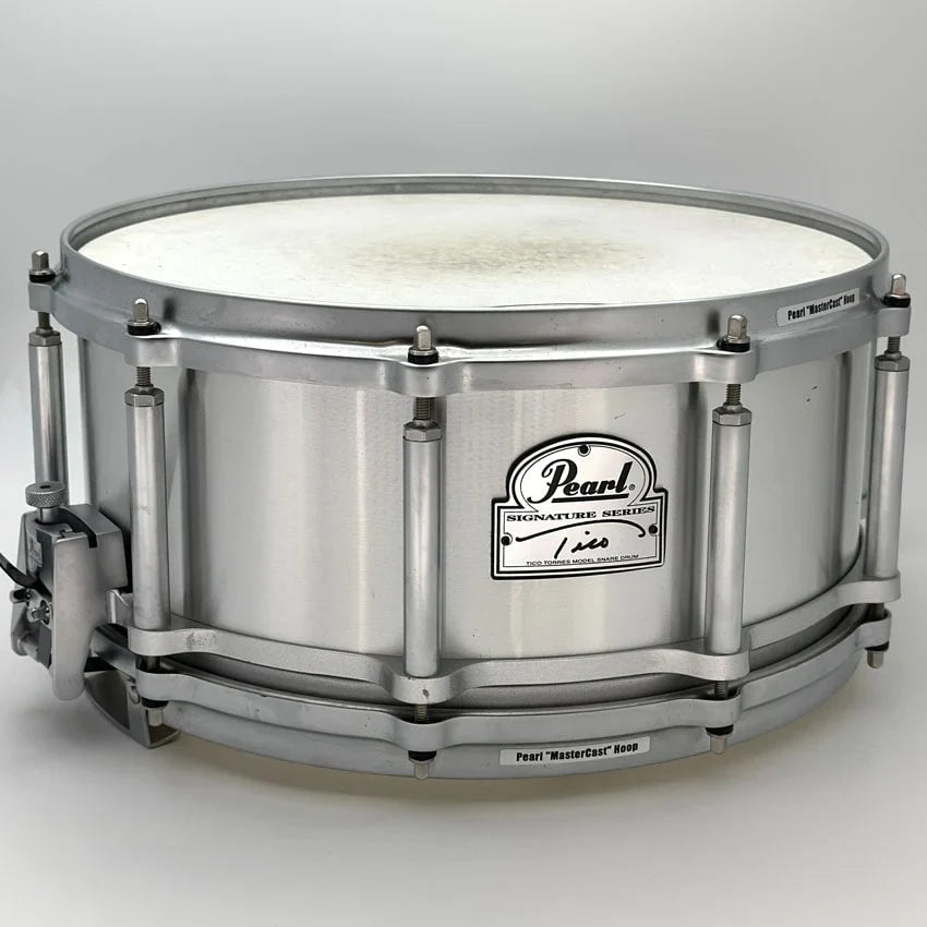 Used Pearl Tico Tores Signature Free Floater Snare Drum 14x6.5 - Very Good