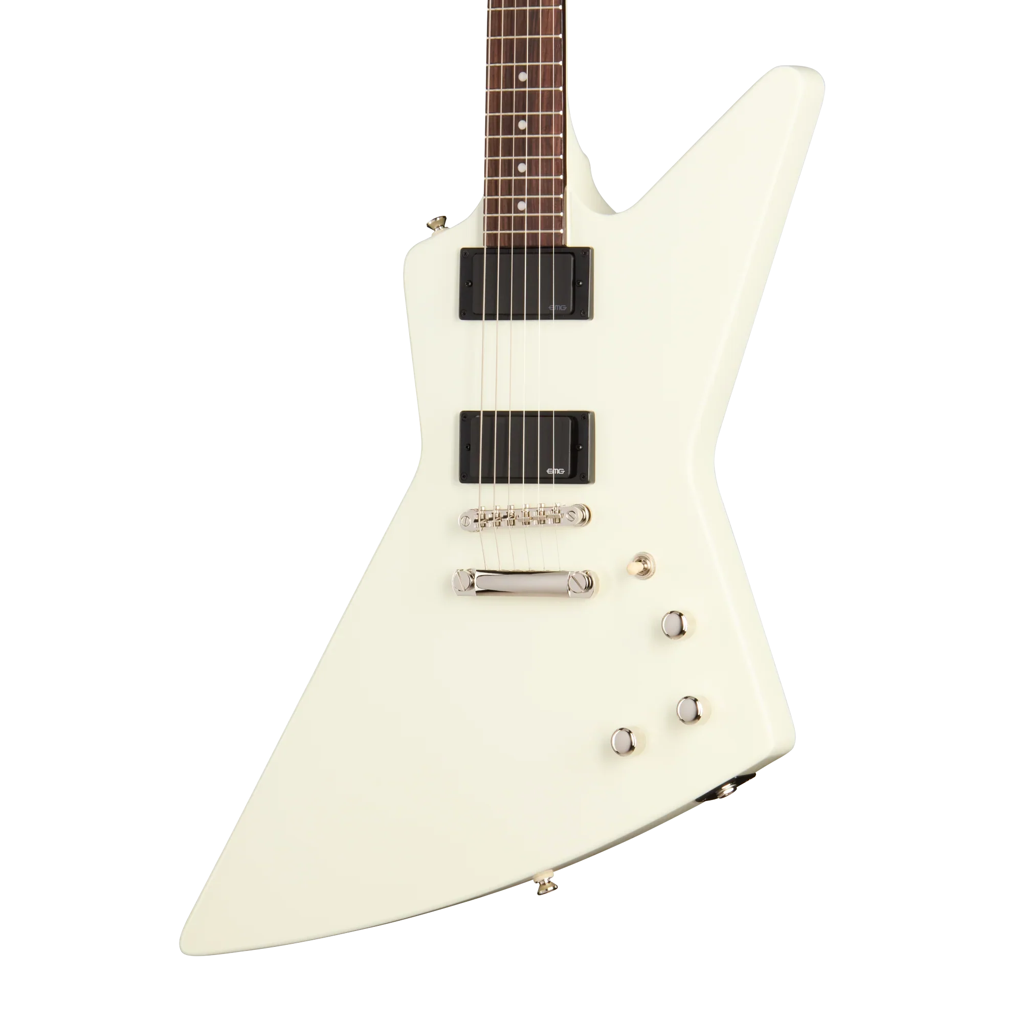 Epiphone Explorer 80s EMG, Classic White
