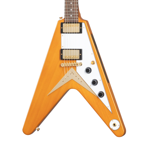 Epiphone IGC 1958 Korina Flying V, Aged Natural