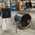 Used Gretsch Renown Maple 3pc Drum Set Satin Antique Blue Burst - Very Good