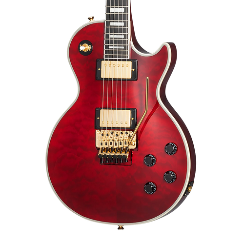 Epiphone Alex Lifeson Les Paul Custom Axcess, Ruby