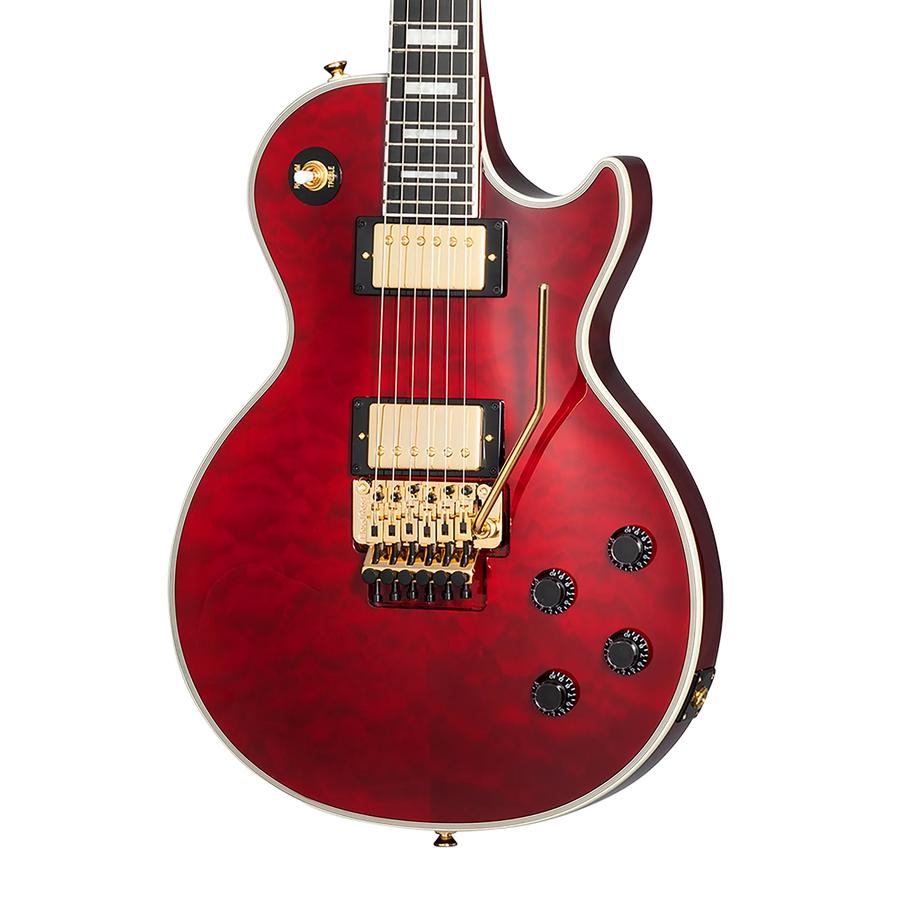 Epiphone Alex Lifeson Les Paul Custom Axcess, Ruby