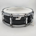 Used Ludwig Acrolite Black Galaxy Snare Drum 14x5 - Good